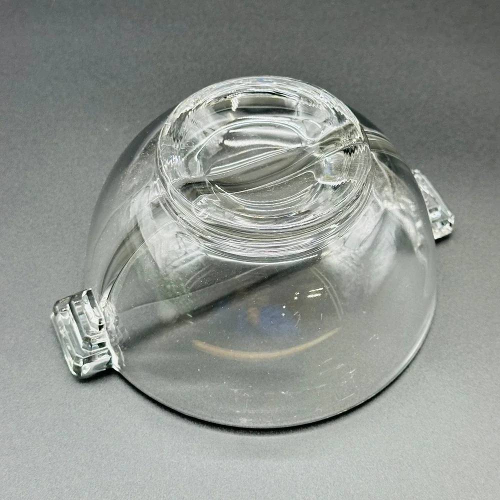 Vintage Cambridge Crystal Pristine Clear Glass Divided Relish Dish Art Deco